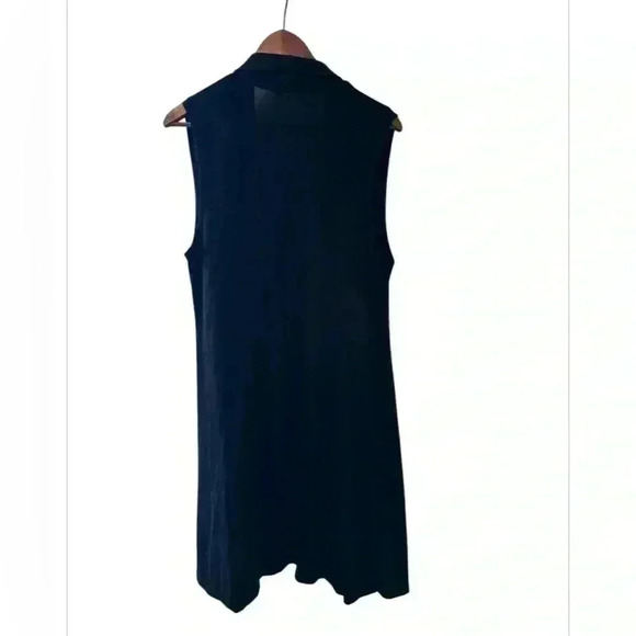 Olivia Blu Women’s Vest / Knee Length Cardigan, size Medium - Picture 3 of 4